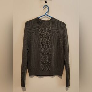 Leith Olive Green Turtleneck Sweater Size M